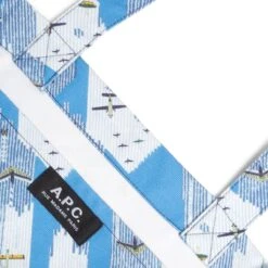 A.P.C. TOTE LOU -Accessories Promotion Store A.P.CTOTELOUBLUEOSCOFBY M61442 5