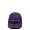HARRIS TWEED 6-PANEL HAT -Accessories Promotion Store AwakeNYHARRISTWEED6 PANELHATPURPLEMULTIOSAWK FW22 HT008 1