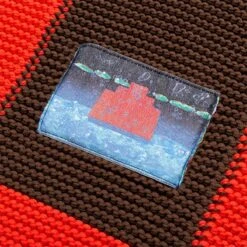 POLY KNIT SCARF -Accessories Promotion Store CavEmptPOLYKNITSCARFBROWNOSCES22G02 5