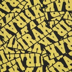 IRAK ALL OVER PRINT BANDANA 9 IRAK ALL OVER PRINT BANDANA -Accessories Promotion Store IrakIRAKALLOVERPRINTBANDANABALCKYELLOWOSIRAK SU21 20 4