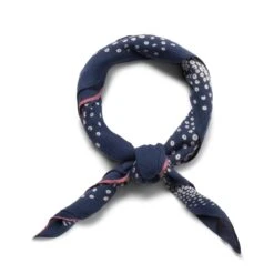 FASTCOLOR SELVEDGE BANDANA (LOVE CAT EMBROIDERY)