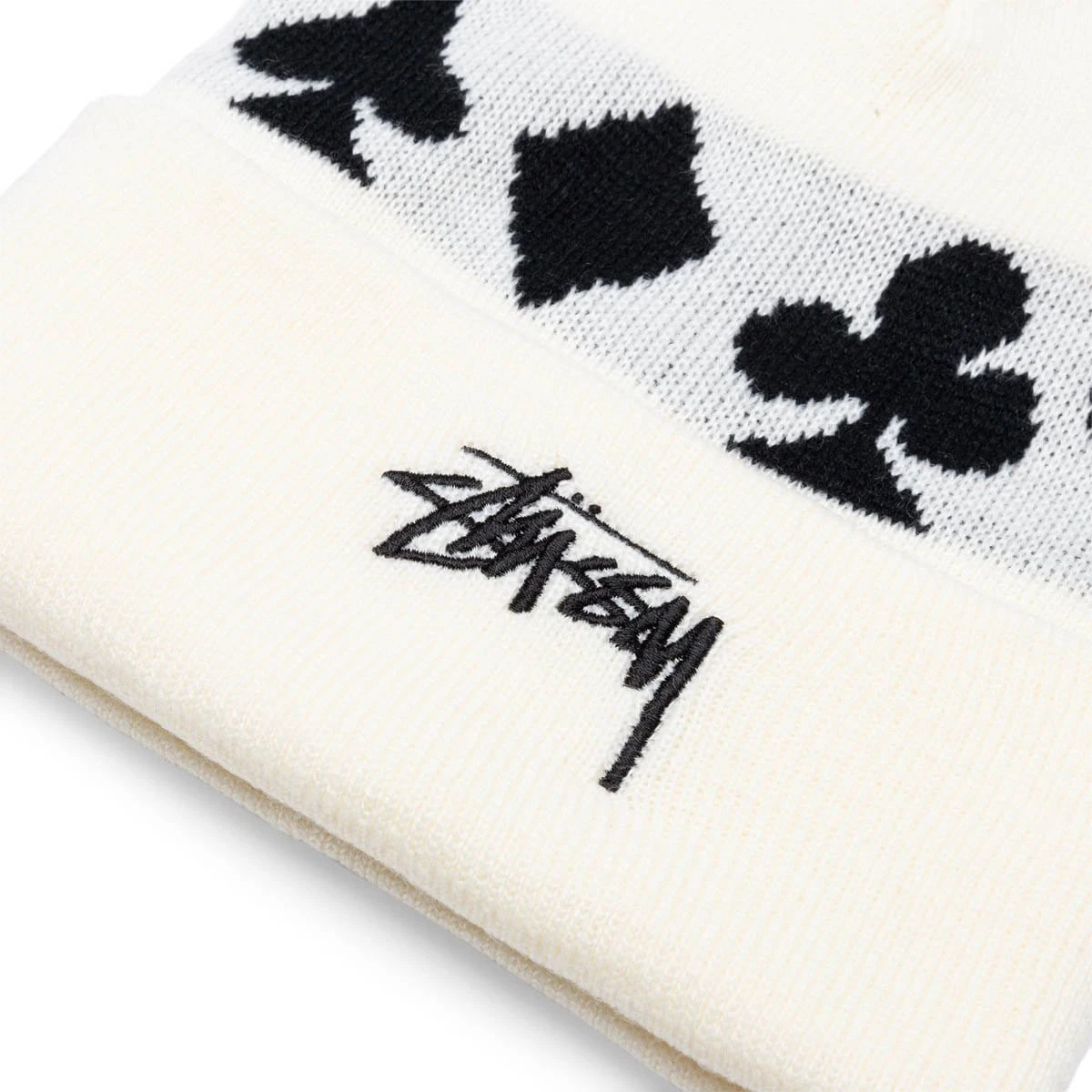 Stüssy FULL SUIT JACQUARD CUFF BEANIE 5 Stüssy FULL SUIT JACQUARD CUFF BEANIE - Image 3