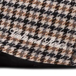 001 PLAID CAP -Accessories Promotion Store Viola RosesE001CAPBROWNOSE001CAP 5