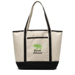 PRESENT MOMENT TOTE BAG