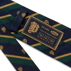 X BEAMS TIE -Accessories Promotion Store bodegaXBEAMSTIENAVYOSBDGA BEAMS 2023 301 0003 5