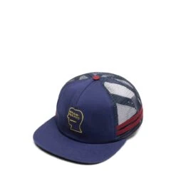 LOGOHEAD 5 PANEL TRUCKER CAP 7 LOGOHEAD 5 PANEL TRUCKER CAP -Accessories Promotion Store braindeadLOGOHEAD5PANELTRUCKERCAPNAVYOSBDF22H06002515NY01 2