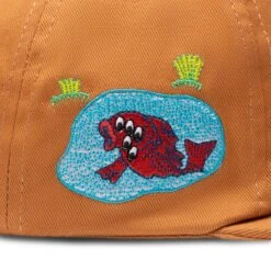 RIVER 6 PANEL CAP -Accessories Promotion Store braindeadRIVER6PANELCAPDUCKBROWNOSBDF22H01002517BR04 5