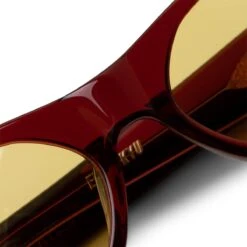 EDDIE KYU -Accessories Promotion Store flatlistEDDIEKYUMAROONCRYSTALSOLIDYELLOWOS013383 6