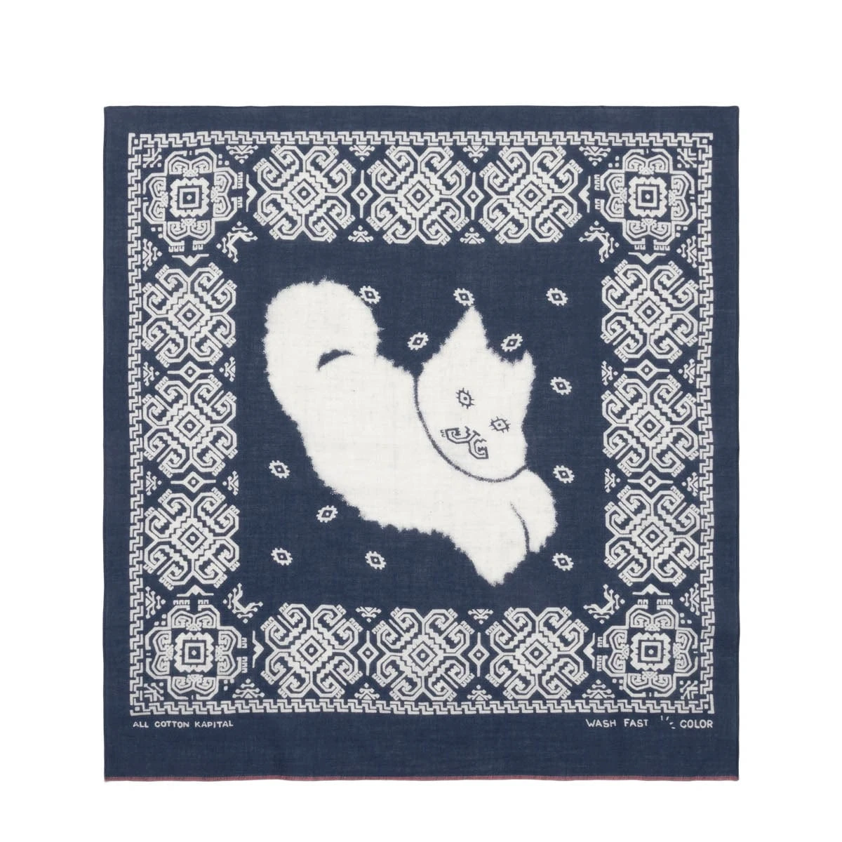 FASTCOLOR SELVEDGE BANDANA (LIGHTNING DANCE CAT) 4 FASTCOLOR SELVEDGE BANDANA (LIGHTNING DANCE CAT) - Image 2