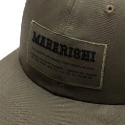 Maharishi MILTYPE 6-PANEL CAP -Accessories Promotion Store maharishiMILTYPE6 PANELCAPOLIVEOS9751 4