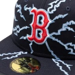 NEW ERA 59FIFTY ELECTRIFY BOSTON RED SOX FITTED CAP -Accessories Promotion Store newera5950ELECTRIFY13416BOSREDOTCSKYOTCSKY760296394 4