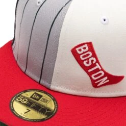 NEW ERA 59FIFTY BOSTON RED SOX PINWHEEL FITTED CAP -Accessories Promotion Store newera5950LOGOPINWHEEL12581BOSREDCOOTCOTC760285380 4