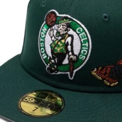 NEW ERA 59FIFTY BOSTON CELTICS FELT FITTED CAP -Accessories Promotion Store neweraFELT59FIFTY13575BOSTONCELTICSDARKGREEN760332791 4